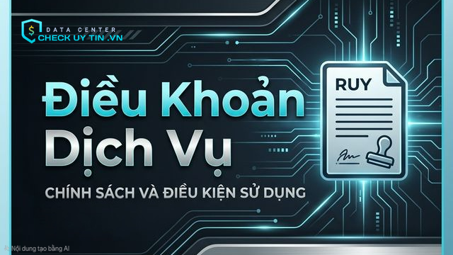Điều Khoản Dịch Vụ